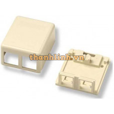 2-Port Surface Modular Jack Box COMMSCOPE (1116698-1)